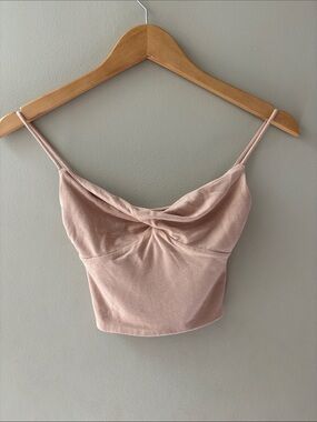 Aritzia Wilfred free twist front tank 2XS